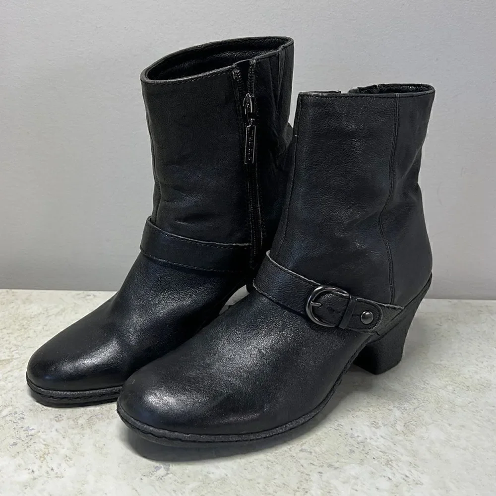 Medicus Winter Heeled Ankle Boot Leather 9